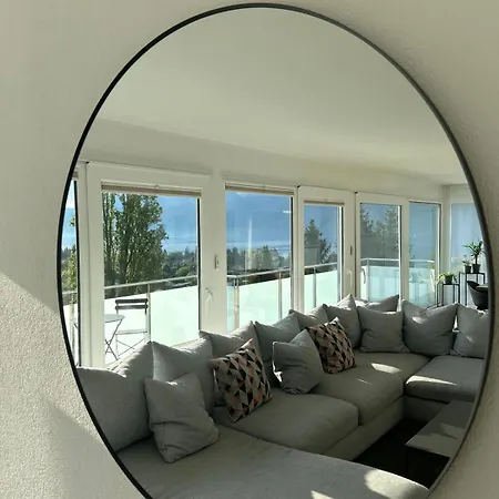 Panoramic View With Garden Montreux