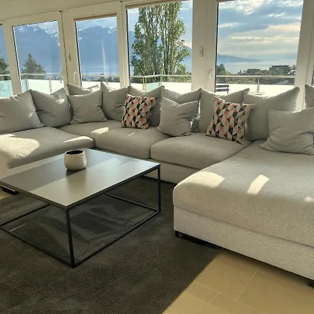 Panoramic View With Garden