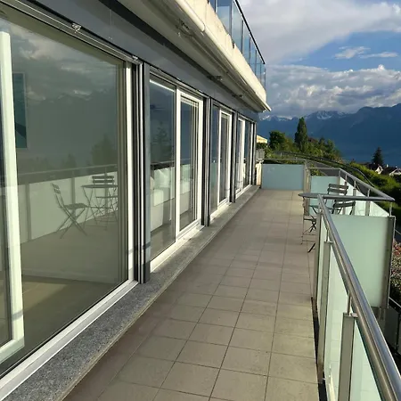 Panoramic View With Garden