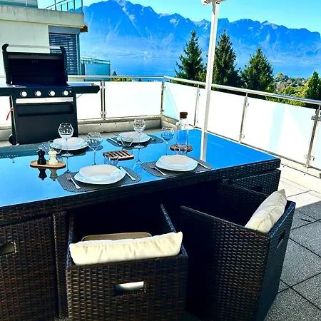 Panoramic View With Garden