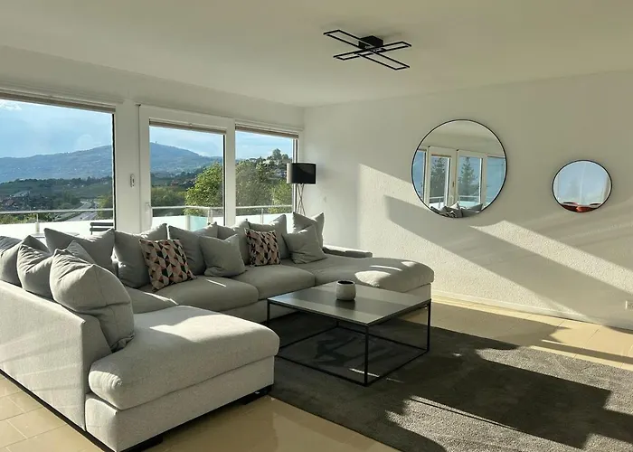 Panoramic View With Garden * Montreux