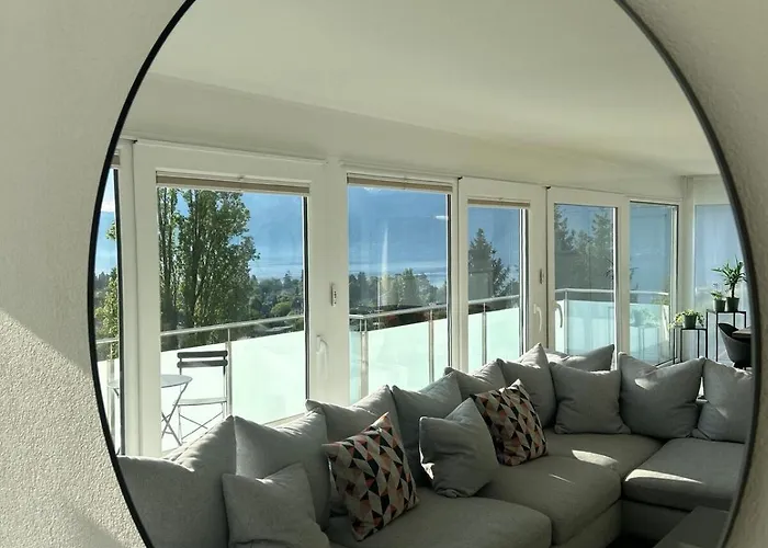 Panoramic View With Garden Montreux