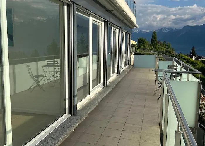 Panoramic View With Garden