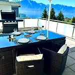 Panoramic View With Garden