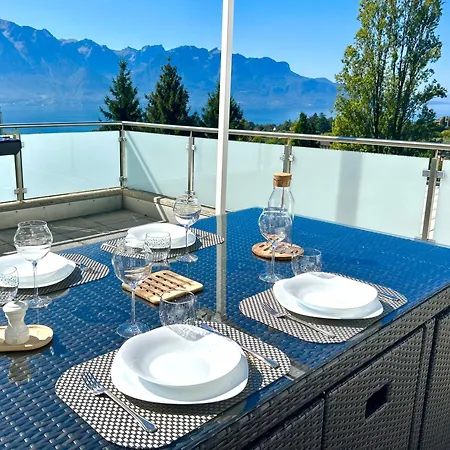 Panoramic View With Garden * Montreux